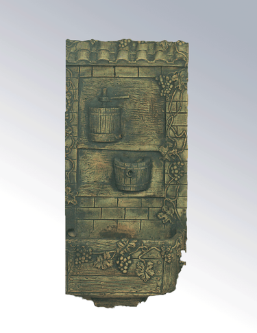 Old Winery wall Cast Stone Outdoor Garden Fountains With Spout Fountain Tuscan